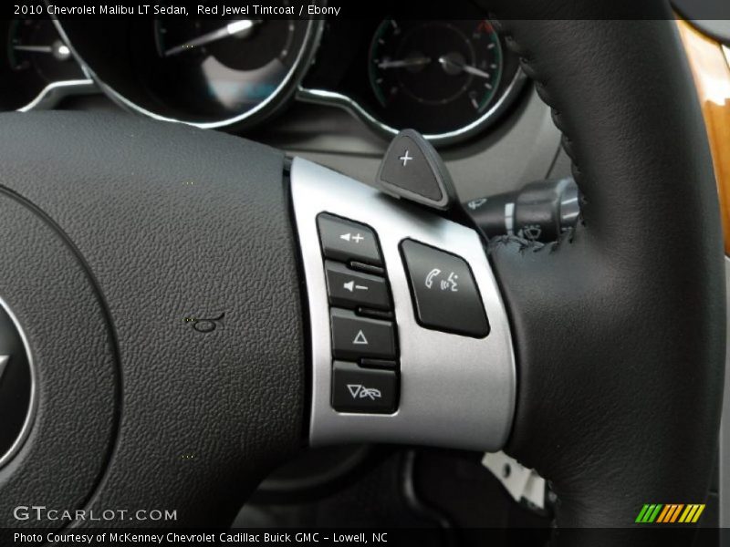 Red Jewel Tintcoat / Ebony 2010 Chevrolet Malibu LT Sedan