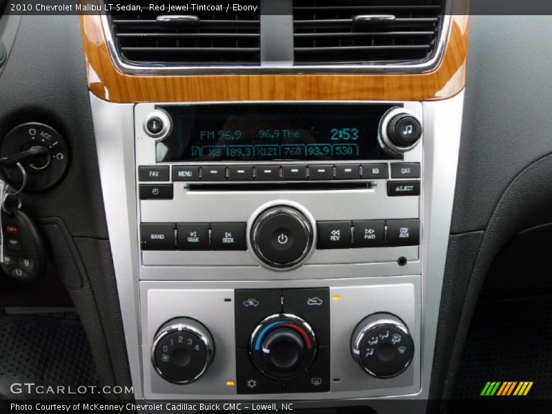 Red Jewel Tintcoat / Ebony 2010 Chevrolet Malibu LT Sedan