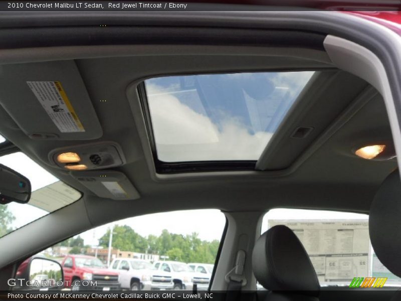 Red Jewel Tintcoat / Ebony 2010 Chevrolet Malibu LT Sedan