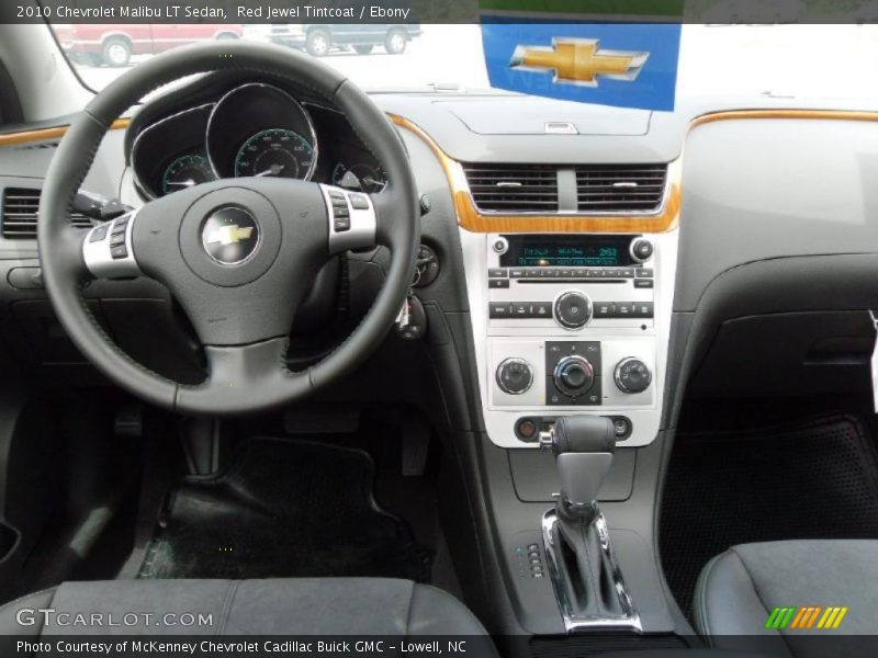 Red Jewel Tintcoat / Ebony 2010 Chevrolet Malibu LT Sedan