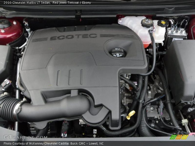 Red Jewel Tintcoat / Ebony 2010 Chevrolet Malibu LT Sedan