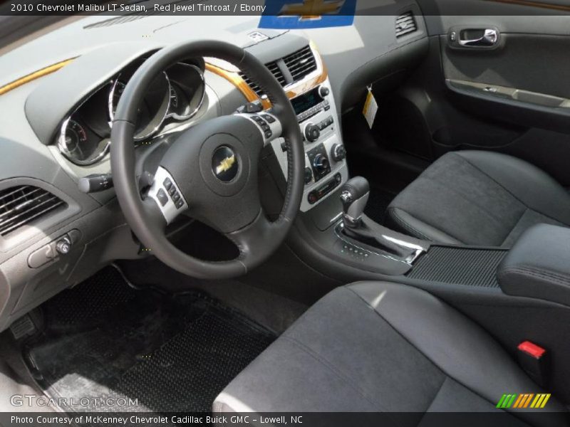 Red Jewel Tintcoat / Ebony 2010 Chevrolet Malibu LT Sedan