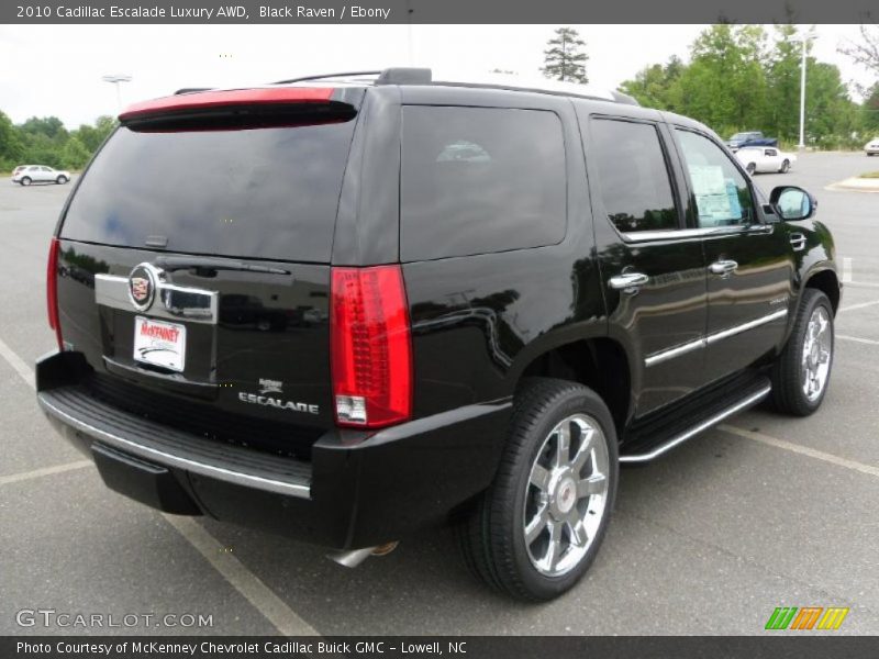 Black Raven / Ebony 2010 Cadillac Escalade Luxury AWD