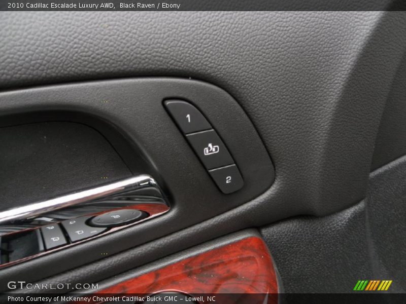 Black Raven / Ebony 2010 Cadillac Escalade Luxury AWD