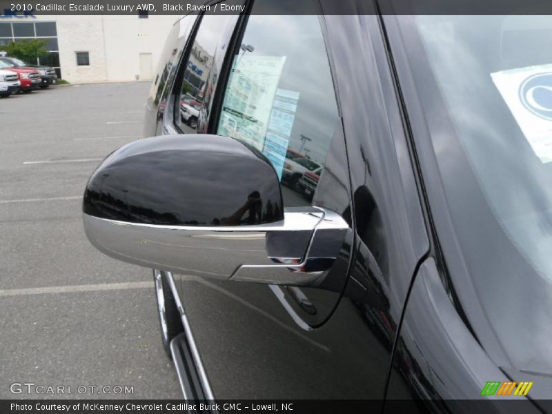 Black Raven / Ebony 2010 Cadillac Escalade Luxury AWD