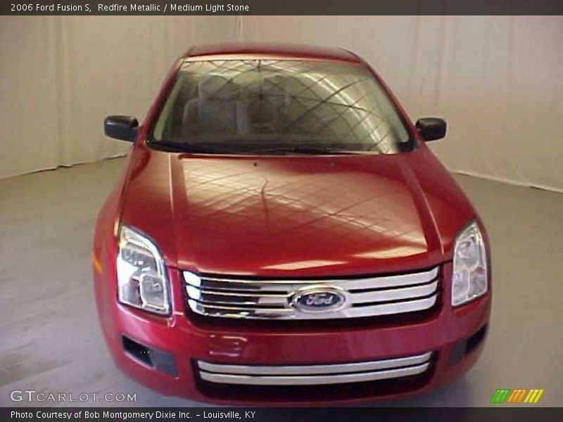 Redfire Metallic / Medium Light Stone 2006 Ford Fusion S