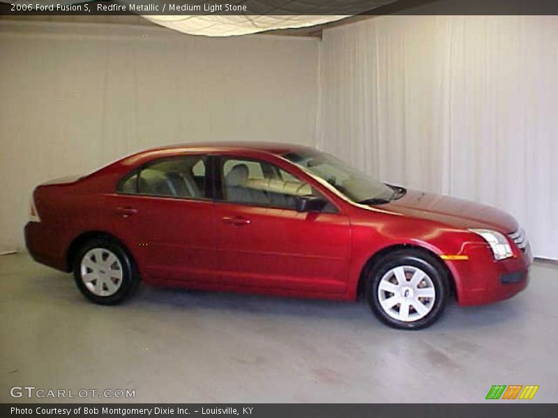 Redfire Metallic / Medium Light Stone 2006 Ford Fusion S