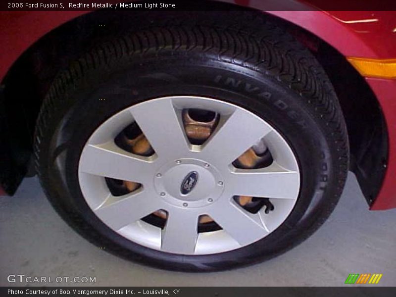 Redfire Metallic / Medium Light Stone 2006 Ford Fusion S