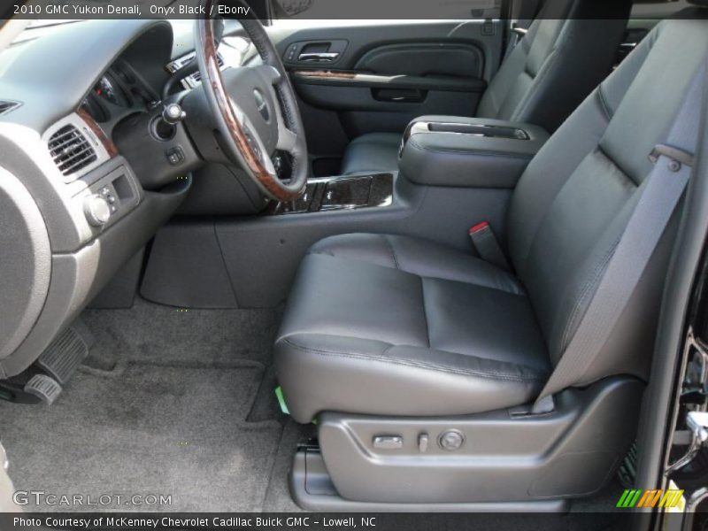Onyx Black / Ebony 2010 GMC Yukon Denali