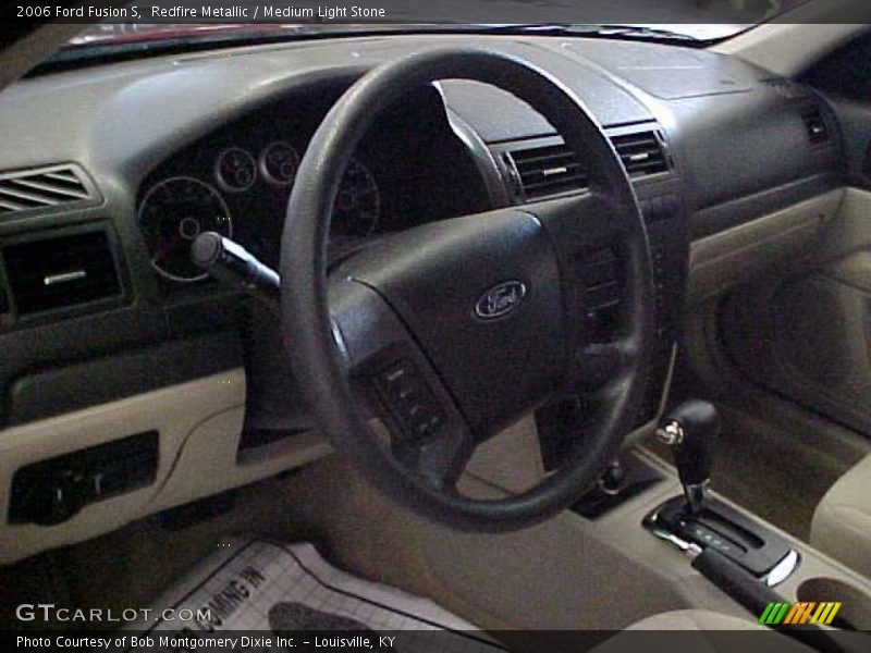 Redfire Metallic / Medium Light Stone 2006 Ford Fusion S