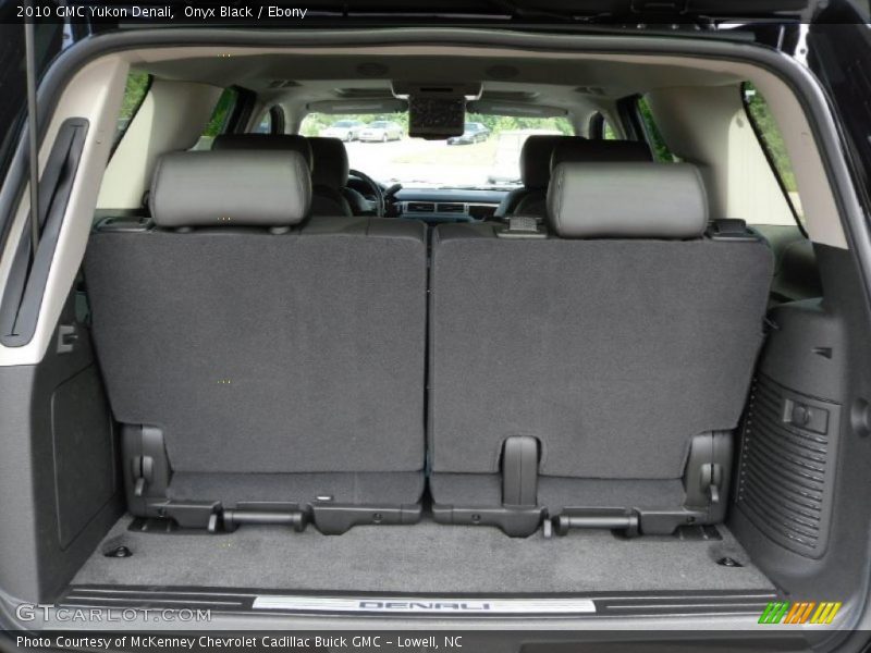 Onyx Black / Ebony 2010 GMC Yukon Denali