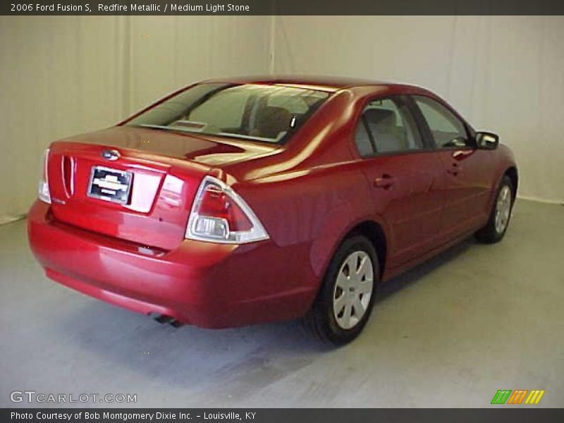 Redfire Metallic / Medium Light Stone 2006 Ford Fusion S