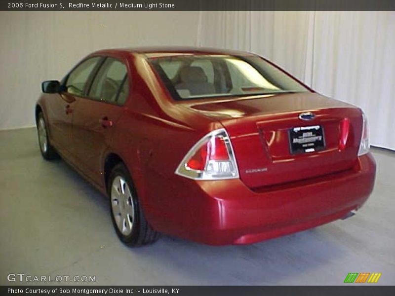 Redfire Metallic / Medium Light Stone 2006 Ford Fusion S