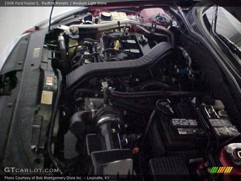 Redfire Metallic / Medium Light Stone 2006 Ford Fusion S