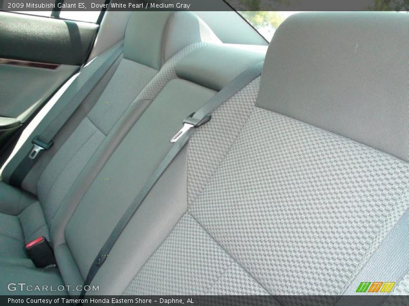 Dover White Pearl / Medium Gray 2009 Mitsubishi Galant ES