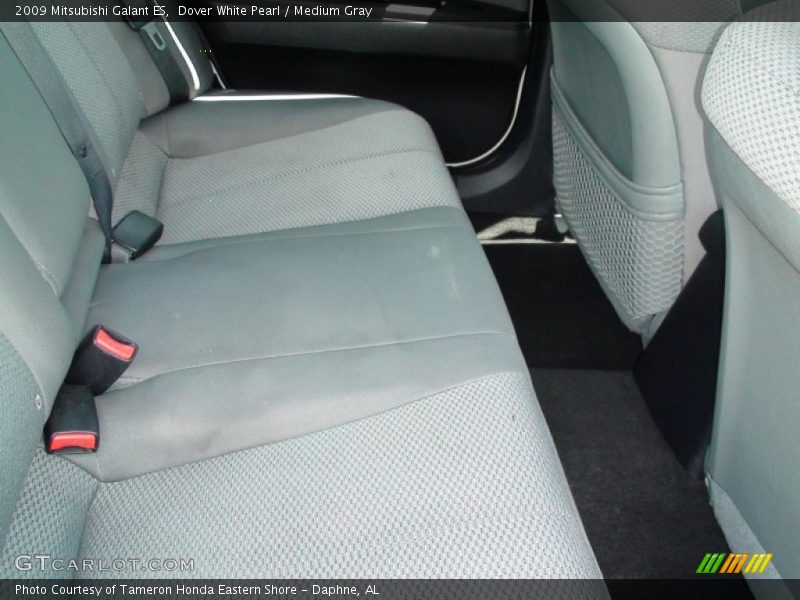 Dover White Pearl / Medium Gray 2009 Mitsubishi Galant ES