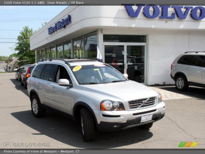 Silver Metallic / Off Black 2008 Volvo XC90 3.2 AWD