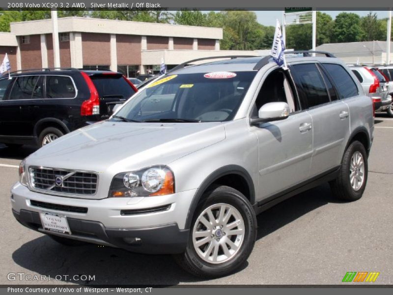Silver Metallic / Off Black 2008 Volvo XC90 3.2 AWD