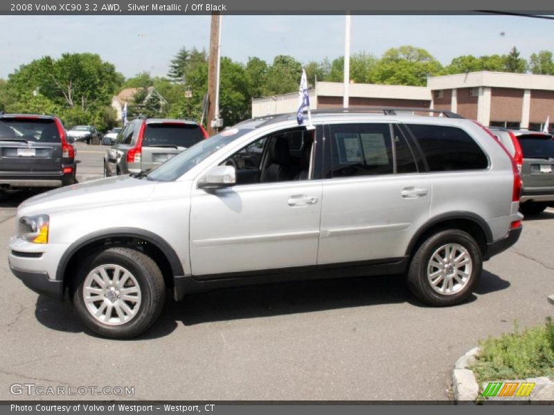 Silver Metallic / Off Black 2008 Volvo XC90 3.2 AWD