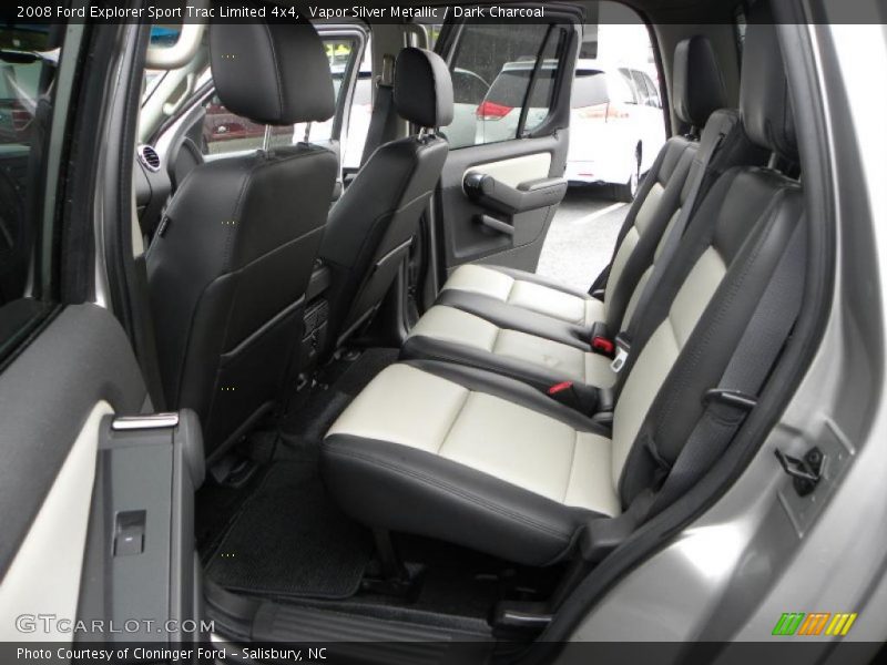 Vapor Silver Metallic / Dark Charcoal 2008 Ford Explorer Sport Trac Limited 4x4