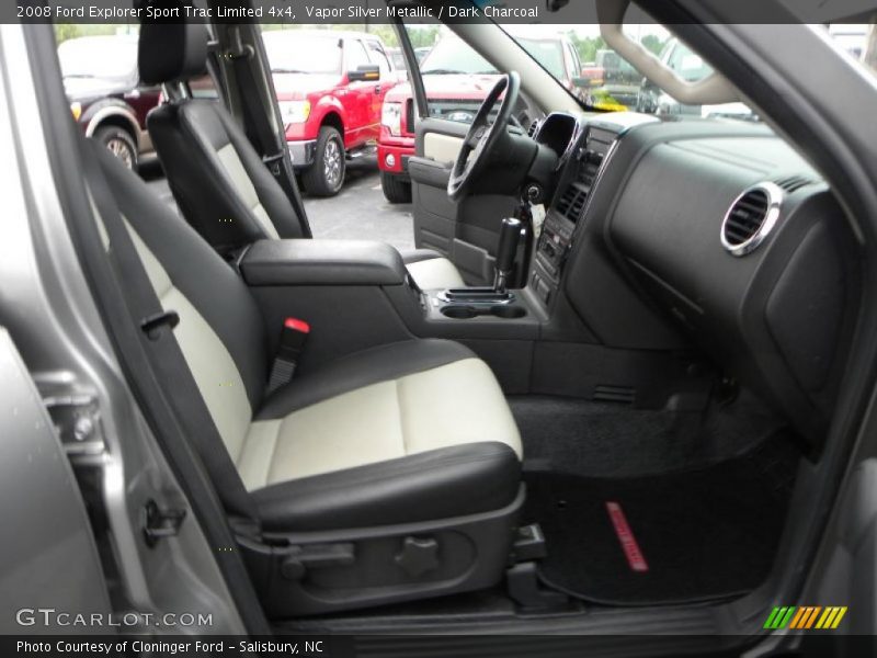 Vapor Silver Metallic / Dark Charcoal 2008 Ford Explorer Sport Trac Limited 4x4