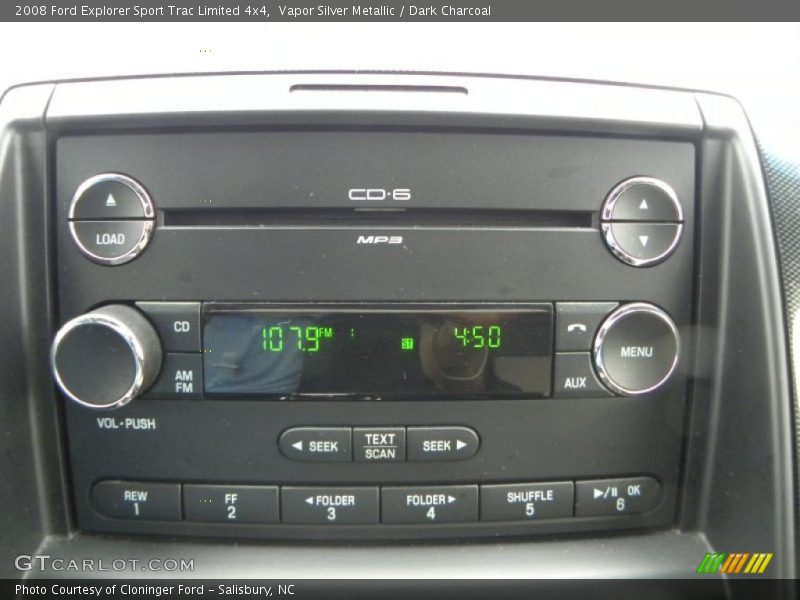 Vapor Silver Metallic / Dark Charcoal 2008 Ford Explorer Sport Trac Limited 4x4
