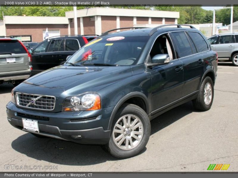 Shadow Blue Metallic / Off Black 2008 Volvo XC90 3.2 AWD