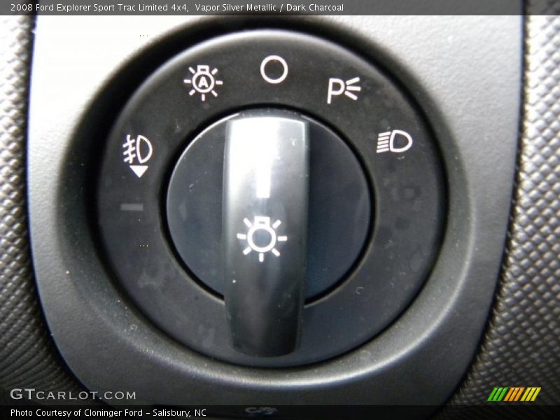 Vapor Silver Metallic / Dark Charcoal 2008 Ford Explorer Sport Trac Limited 4x4