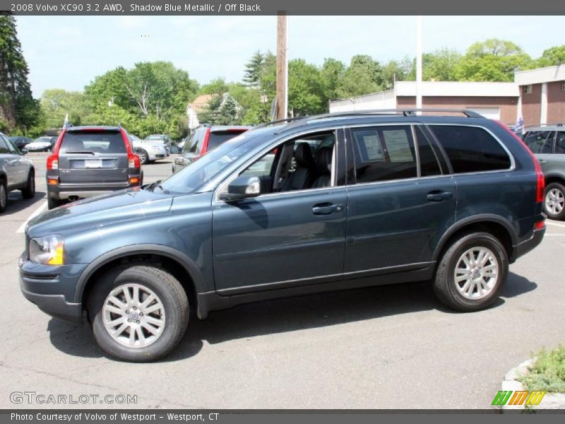 Shadow Blue Metallic / Off Black 2008 Volvo XC90 3.2 AWD