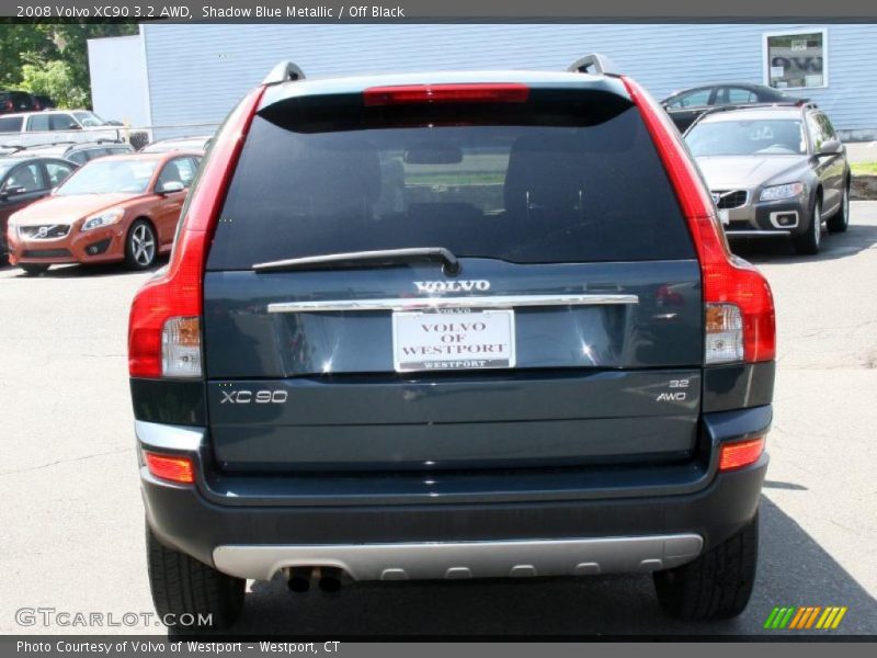 Shadow Blue Metallic / Off Black 2008 Volvo XC90 3.2 AWD