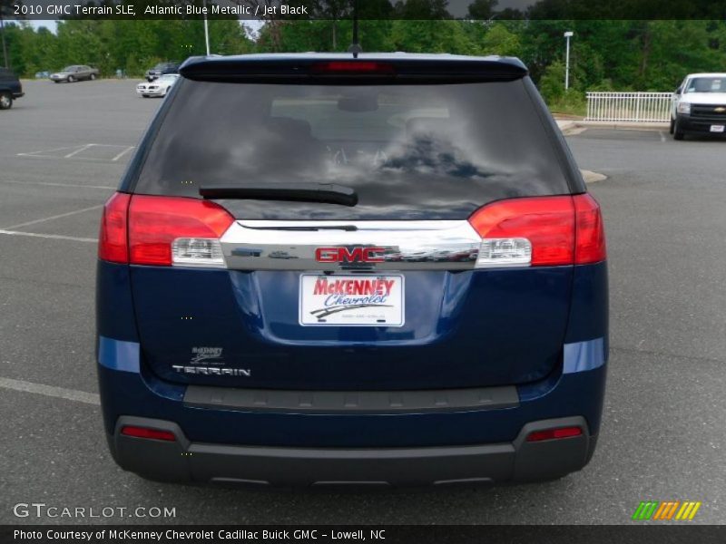 Atlantic Blue Metallic / Jet Black 2010 GMC Terrain SLE