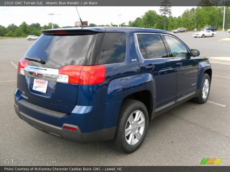Atlantic Blue Metallic / Jet Black 2010 GMC Terrain SLE