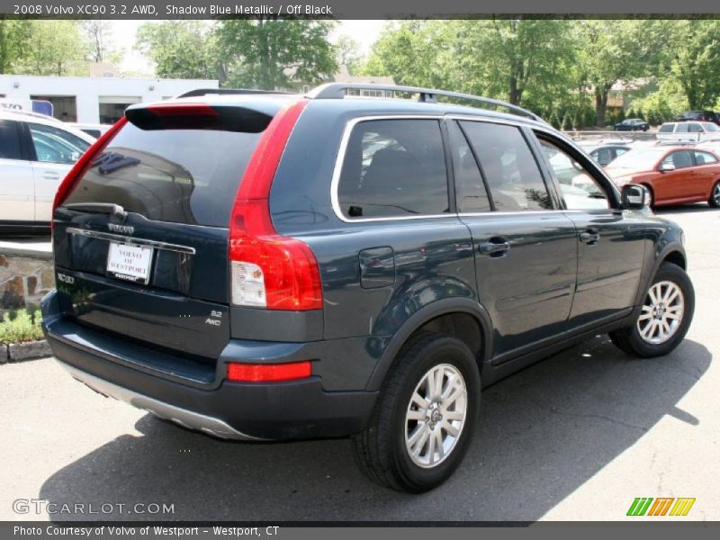 Shadow Blue Metallic / Off Black 2008 Volvo XC90 3.2 AWD