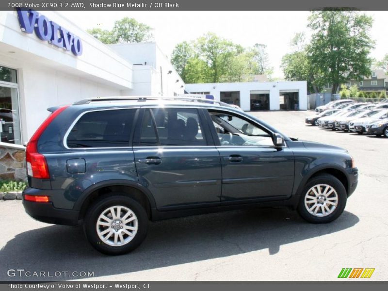 Shadow Blue Metallic / Off Black 2008 Volvo XC90 3.2 AWD