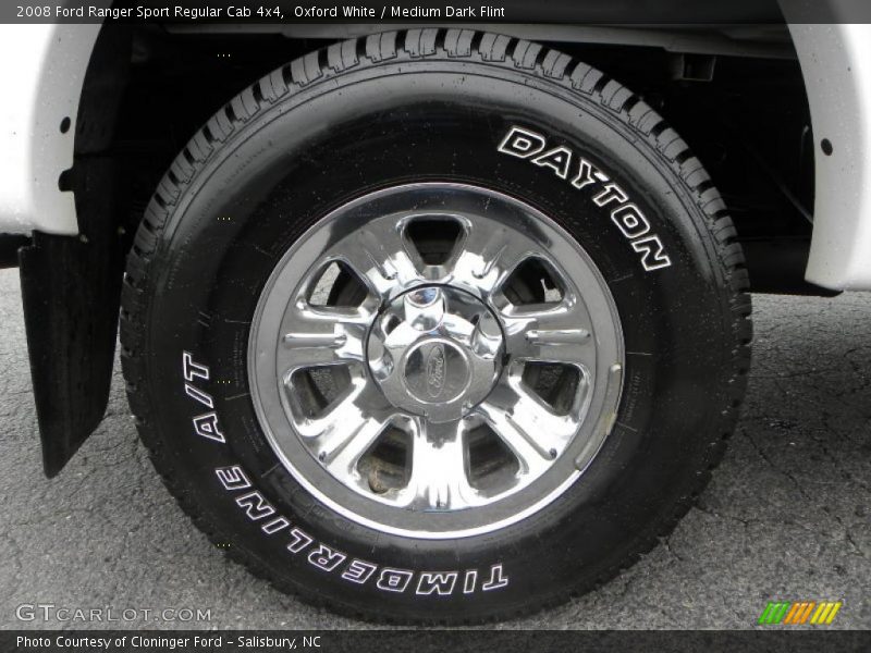 Oxford White / Medium Dark Flint 2008 Ford Ranger Sport Regular Cab 4x4