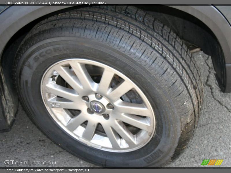 Shadow Blue Metallic / Off Black 2008 Volvo XC90 3.2 AWD