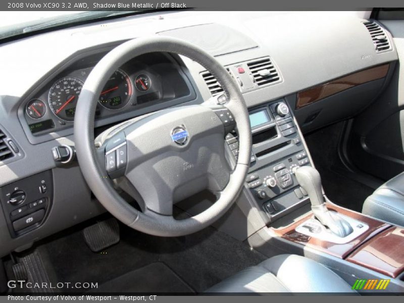 Shadow Blue Metallic / Off Black 2008 Volvo XC90 3.2 AWD