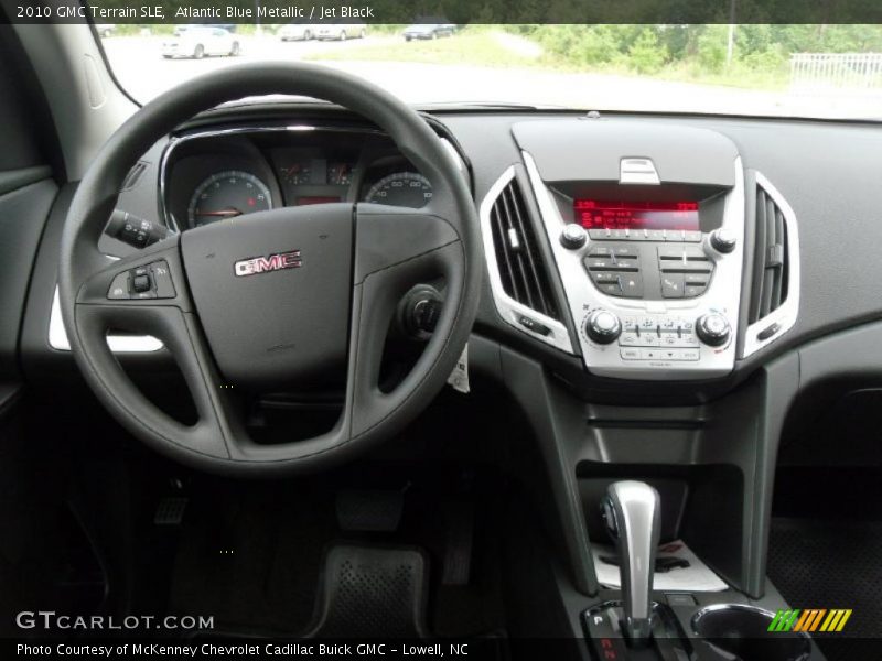 Atlantic Blue Metallic / Jet Black 2010 GMC Terrain SLE