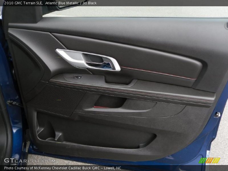 Atlantic Blue Metallic / Jet Black 2010 GMC Terrain SLE