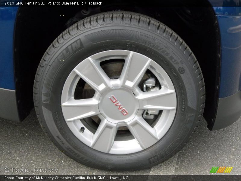 Atlantic Blue Metallic / Jet Black 2010 GMC Terrain SLE