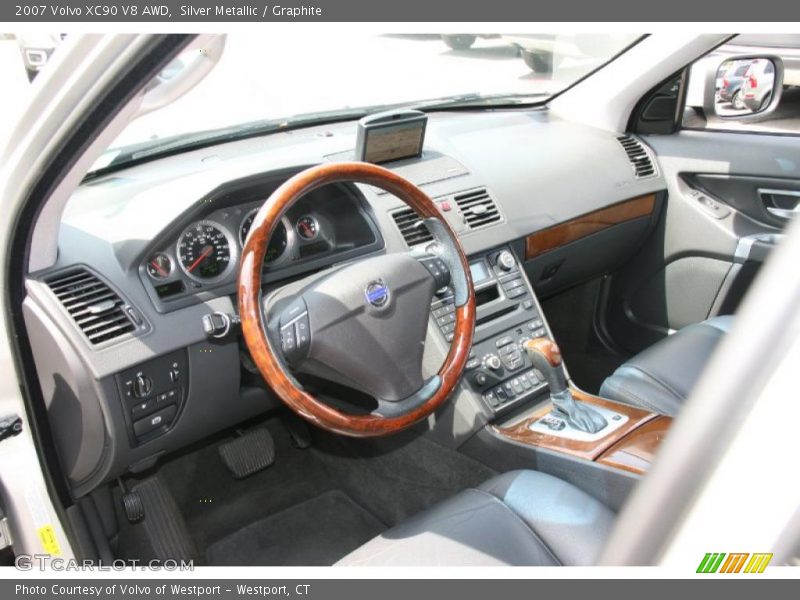 Silver Metallic / Graphite 2007 Volvo XC90 V8 AWD