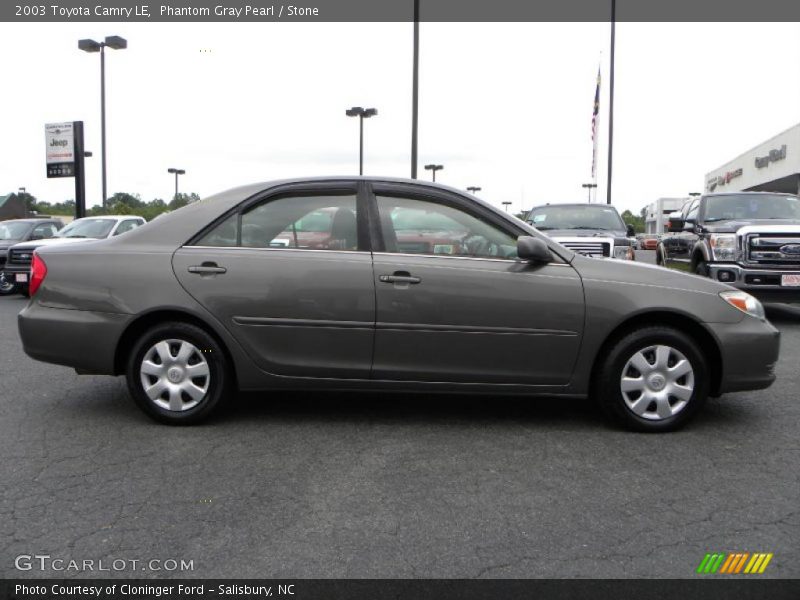 Phantom Gray Pearl / Stone 2003 Toyota Camry LE