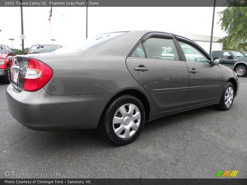 Phantom Gray Pearl / Stone 2003 Toyota Camry LE