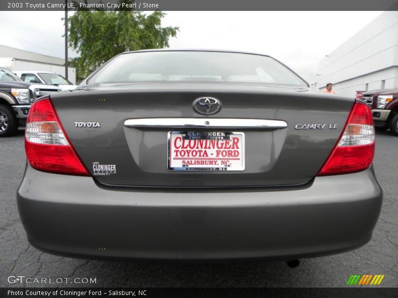 Phantom Gray Pearl / Stone 2003 Toyota Camry LE