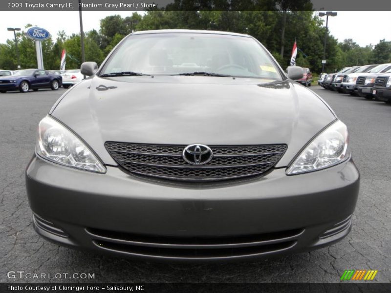 Phantom Gray Pearl / Stone 2003 Toyota Camry LE