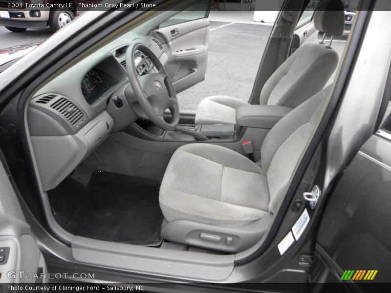 Phantom Gray Pearl / Stone 2003 Toyota Camry LE
