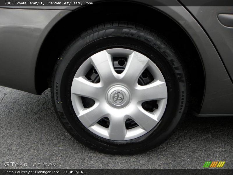 Phantom Gray Pearl / Stone 2003 Toyota Camry LE