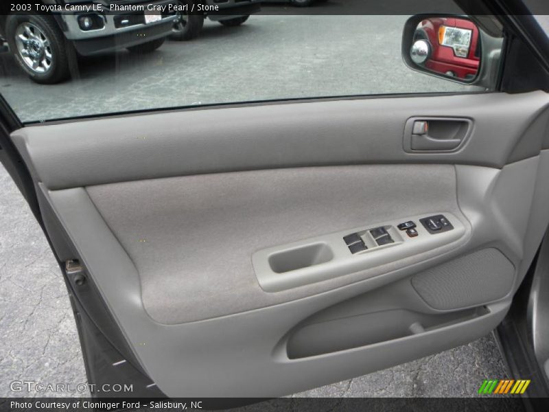 Phantom Gray Pearl / Stone 2003 Toyota Camry LE