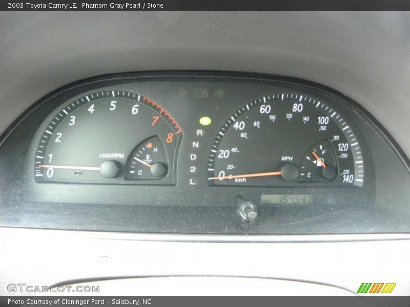 Phantom Gray Pearl / Stone 2003 Toyota Camry LE
