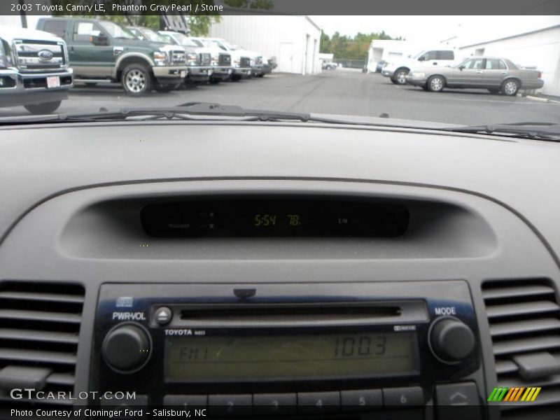 Phantom Gray Pearl / Stone 2003 Toyota Camry LE